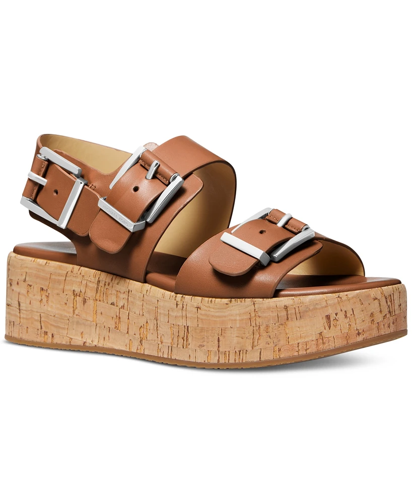 Michael Michael Kors Women's Colby Cork Platform Sandals