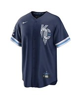 Men's Nike Salvador Perez Navy Kansas City Royals 2022 Connect Replica Player Jersey