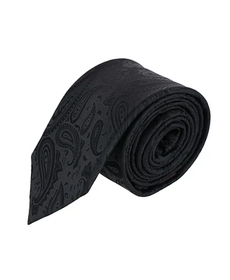 Trafalgar Men's Banbury Tone on Paisley Silk Necktie