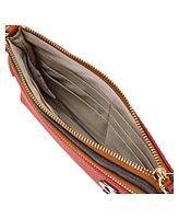 Men's and Women's Dooney & Bourke St. Louis Cardinals Infield Double-Zip Wristlet