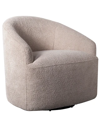 Ink+Ivy Bonn 30"W Upholstered 360 Degree Swivel Chair