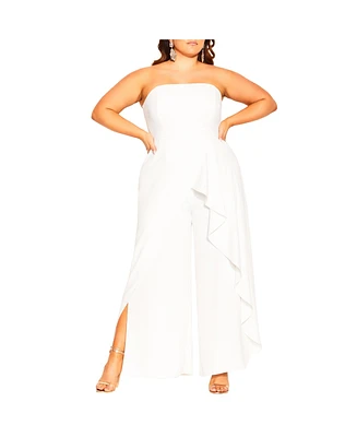 City Chic Plus Attract Jumpsuit