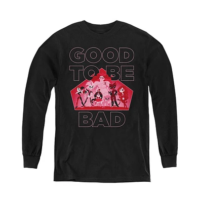 Dc Superhero Girls Youth Comics Good To Be Bad Long Sleeve Sweatshirt