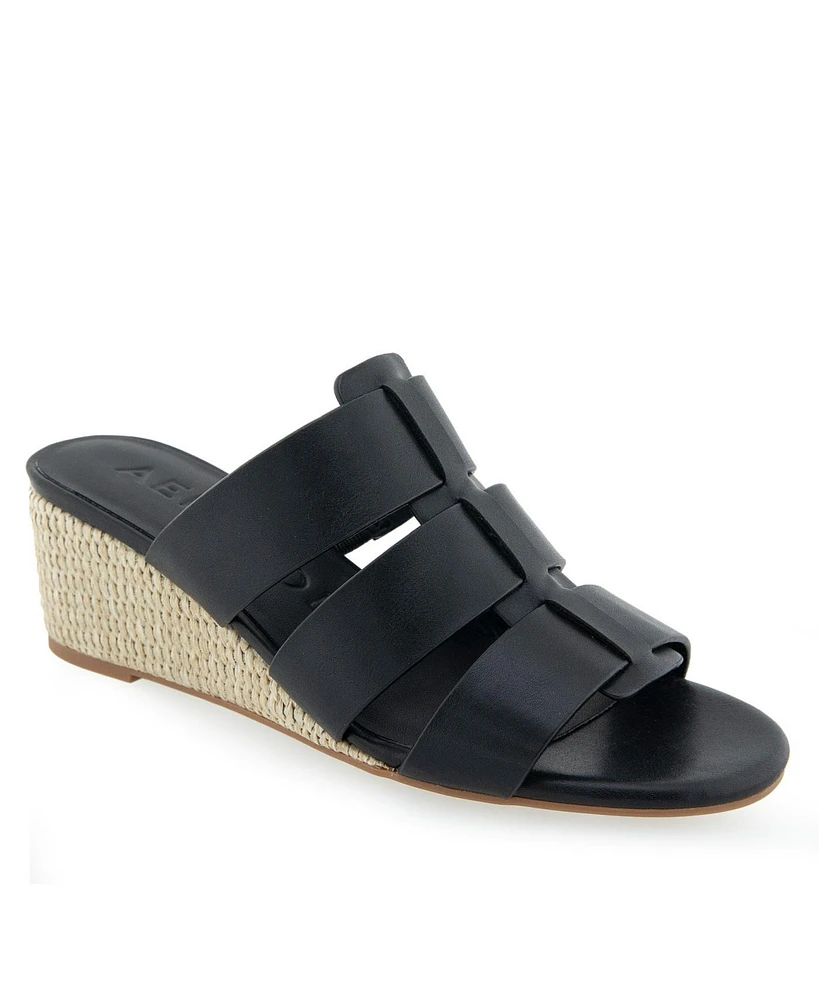 Aerosoles Women's Wilma Slip-On Wedge Sandals