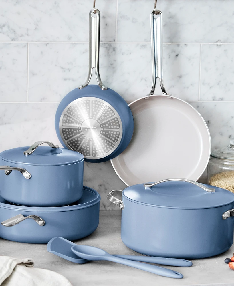GreenPan Nova 10-Pc. Ceramic Nonstick Cookware Set