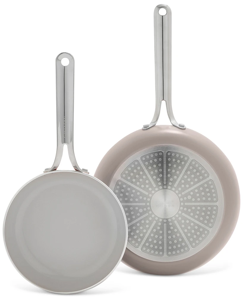 GreenPan Nova 2-Pc. 8" and 10" Nonstick Frypan Set