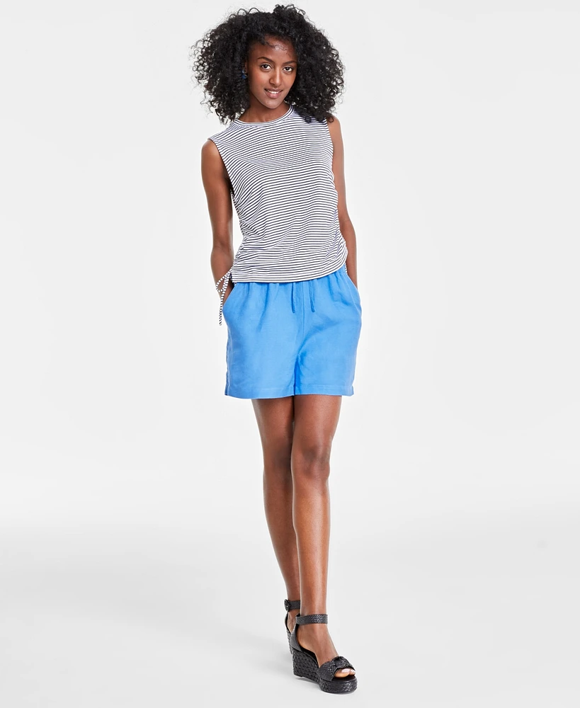 On 34th Women's Side-Cinched Muscle Tank, Created for Macy's