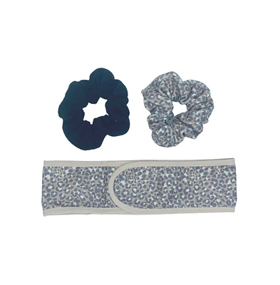 Women s Microfiber Headband + Scrunchie Set - Jaguar