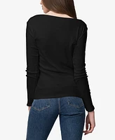 La Pop Art Women's Word Art Explore Long Sleeve T-Shirt
