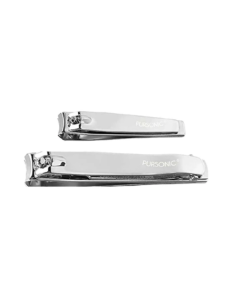 Pursonic Salon Grade Premium 2 Pack Nail Clippers