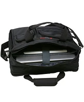 Alpine Swiss Conrad Messenger Bag 15.6 Inch Laptop Briefcase with Tablet Sleeve