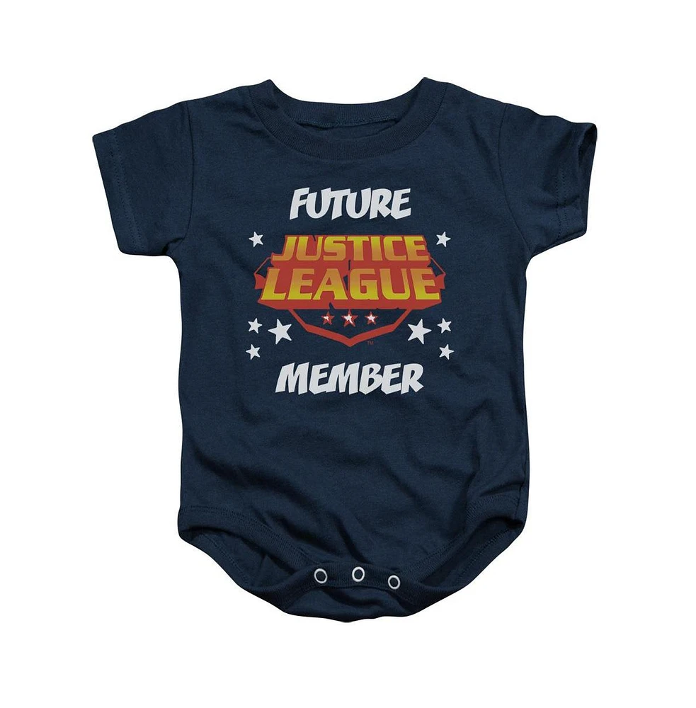 Justice League of America Baby Girls Baby-Girls Future Member Snapsuit