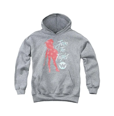 Wonder Woman Movie Youth Freedom Fight Pull Over Hoodie / Hooded Sweatshirt