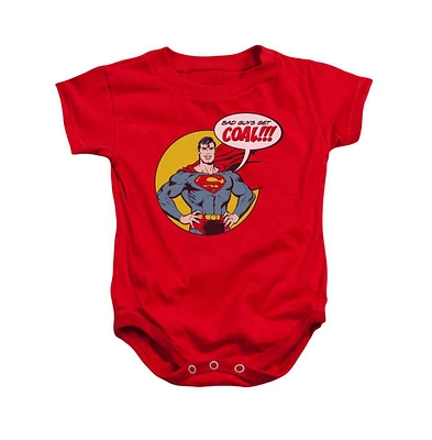 Superman Baby Girls Dc Comics Baby-Girls Coal Snapsuit