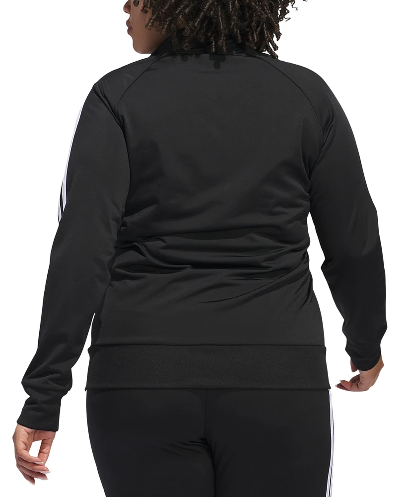 adidas Women's 3-Stripe Tricot Track Jacket, Xs-4X