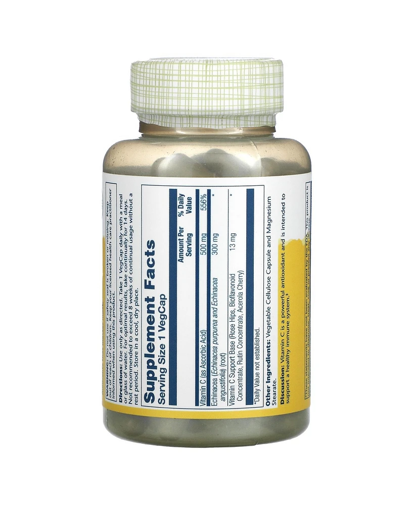 Solaray Vitamin C Echinacea - 120 VegCaps