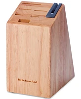 KitchenAid Classic 7-Pc. Japanese Steel Knife & Sharpener Block Set