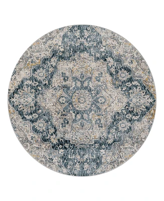 Livabliss Cardiff Cdf-2307 6'7x6'7 Round Area Rug