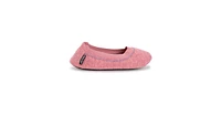Muk Luks Women's 2 Pair Travel Ballerina Slipper Set