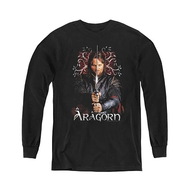 Lord Of The Rings Youth Aragorn Long Sleeve Sweatshirts