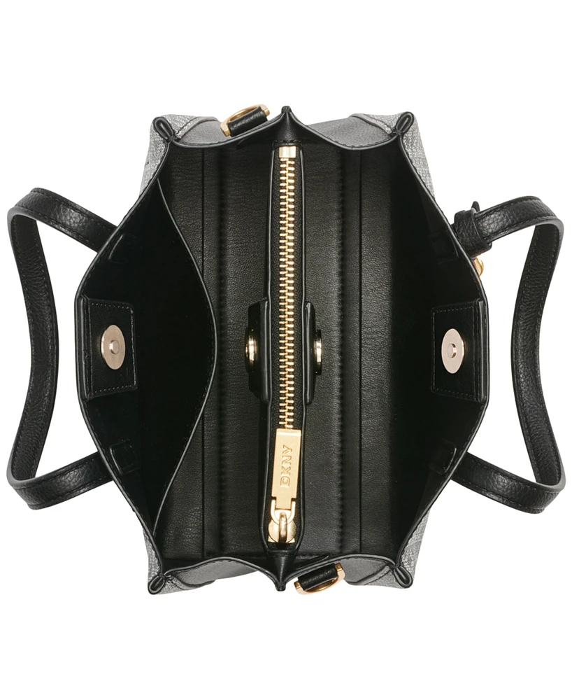 Dkny Farah Logo Crossbody Satchel