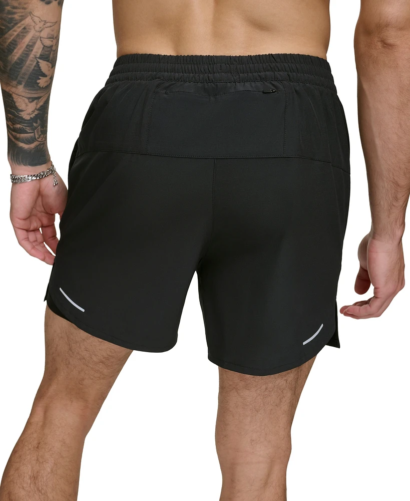 Dkny Men's Stretch Hybrid 5" Volley Shorts
