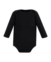 Hudson Baby Baby Boys Hudson Long-Sleeve Cotton Bodysuit Collection 7-Piece Set