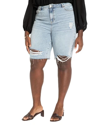 Eloquii Women's City Shorts