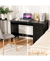 Computer Desk Study Writing Home Office Workstation with 3 Drawers