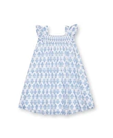Hope Henry Mommy Me Sleeveless Halter Linen Button Front Romper