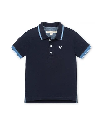 Hope & Henry Boys Short Sleeve Knit Pique Polo Shirt