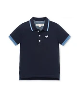 Hope & Henry Boys Short Sleeve Knit Pique Polo Shirt