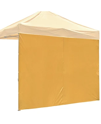 InstaHibit Sidewall UV30+ Fits 10x10ft Canopy Outdoor Picnic 1 Piece Backyard