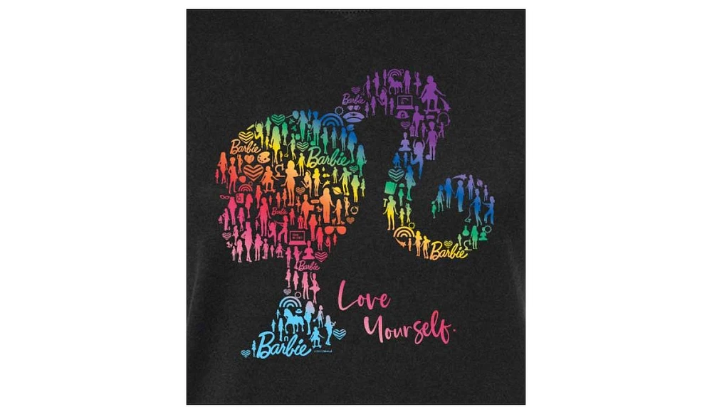 Hybrid Apparel Trendy Juniors Barbie Love Graphic Tee