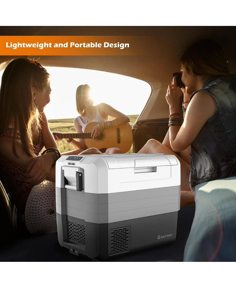 70 Quart Portable Electric Car Cooler Refrigerator Compressor Freezer Camping