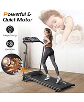 1HP Electric Treadmill Folding Motorized Power Running