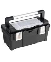2-in-1 Rolling Tool Box Set Mobile Tool Chest Storage Organizer