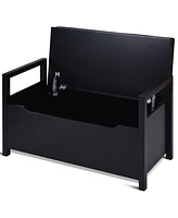 Shoe Bench Storage Rack Cushion Seat Ottoman Bedroom Hallway Entryway
