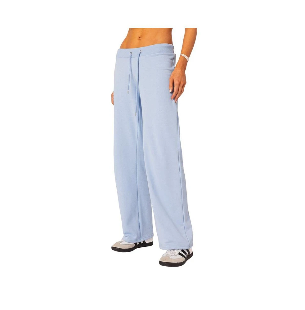 Edikted Women's Quinn Straight Leg Sweatpants