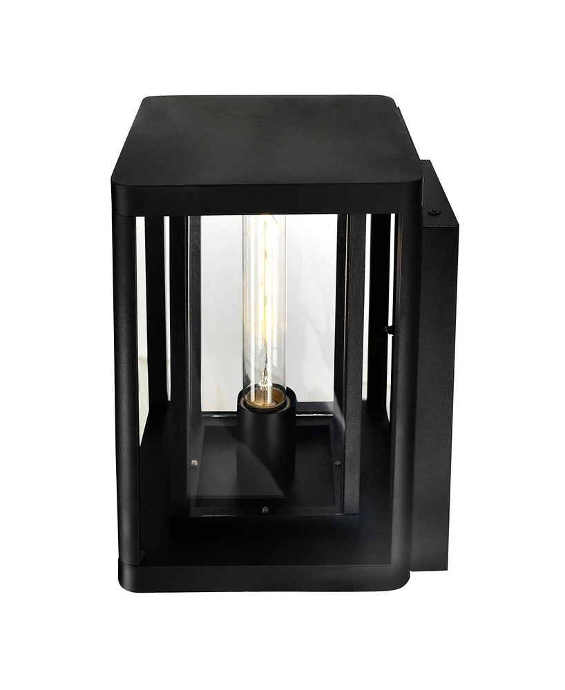 Cwi Lighting 11.4" Metal Mulvane 1 Light Outdoor Wall Light