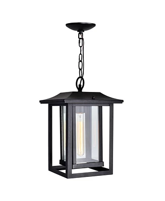 Cwi Lighting 14.8" Metal Winfield 1 Light Outdoor Hanging Light