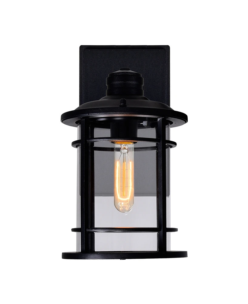 Cwi Lighting 10.8" Metal Belmont 1 Light Outdoor Wall Lantern