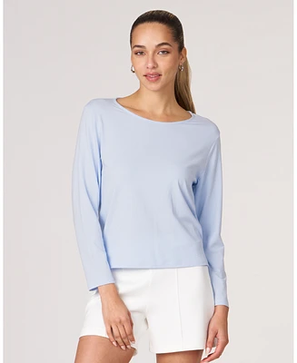 Rebody Active Women's Essentials Mid Length Long Sleeve