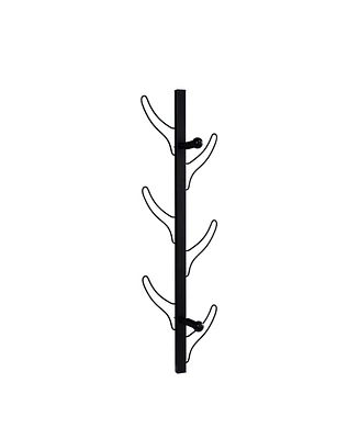 Coat Hat Rack Black