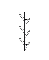 Coat Hat Rack Black