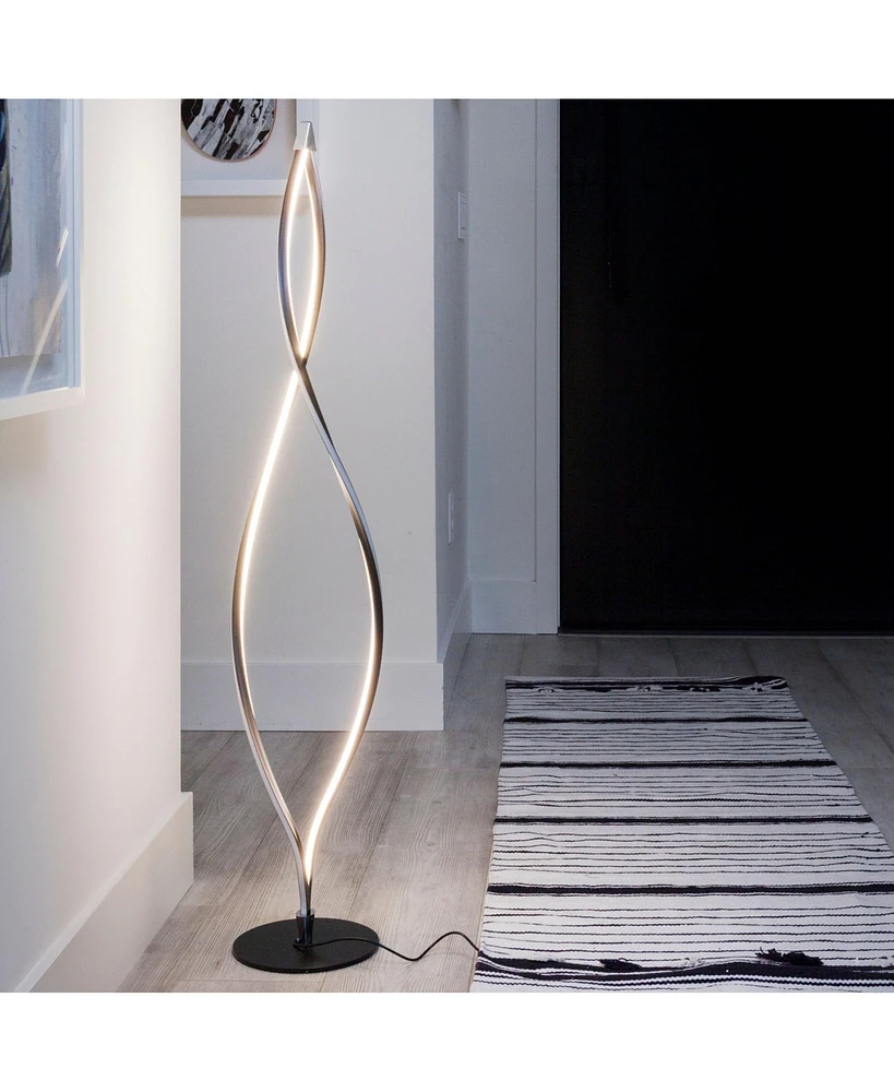 Twist 43" Dimmable Led Floor Lamp