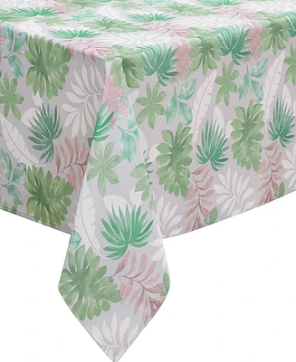Izod Cove Palm Water-Resistant Indoor and Outdoor Tablecloth