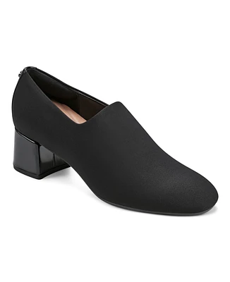 Easy Spirit Women's Denisa eFlex Knit Block Heel Pumps