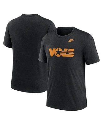 Nike Men's Heather Tennessee Volunteers Blitz Evergreen Legacy Primary Tri-Blend T-Shirt