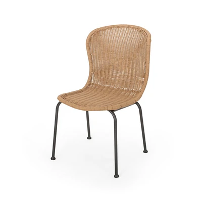 Sleek Outdoor Wicker Dining Chair Set for a Touch of Style and Comfort